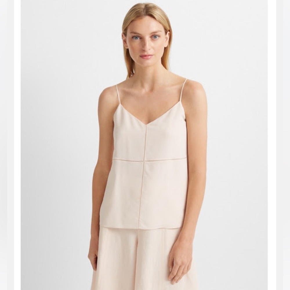 Club Monaco Trim Cami Chemise Top